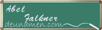 Abel Falkner Visitenkarte